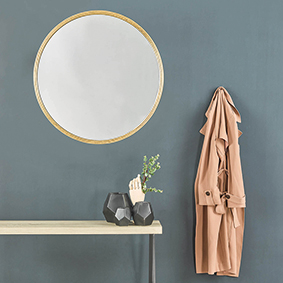 Tiya Round Mirror