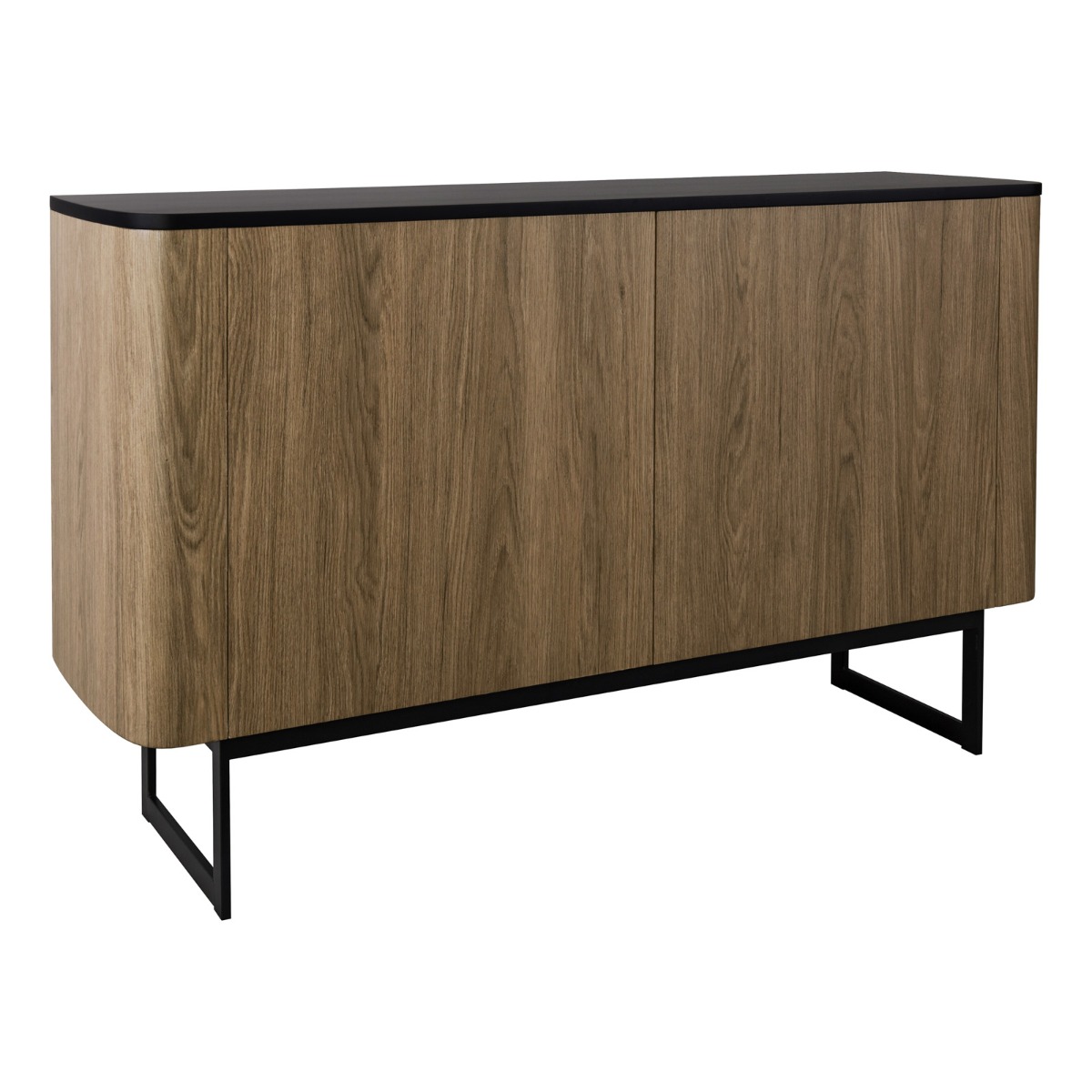 Myron Cabinet Mocha Effect and Matt Black