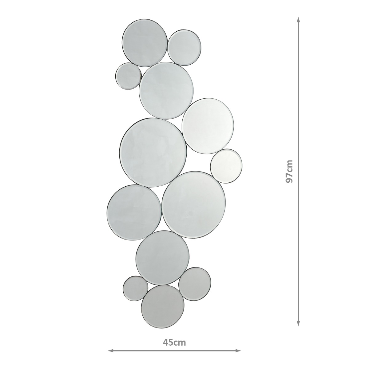 Digby Rectangle Mirror 97 x 45cm