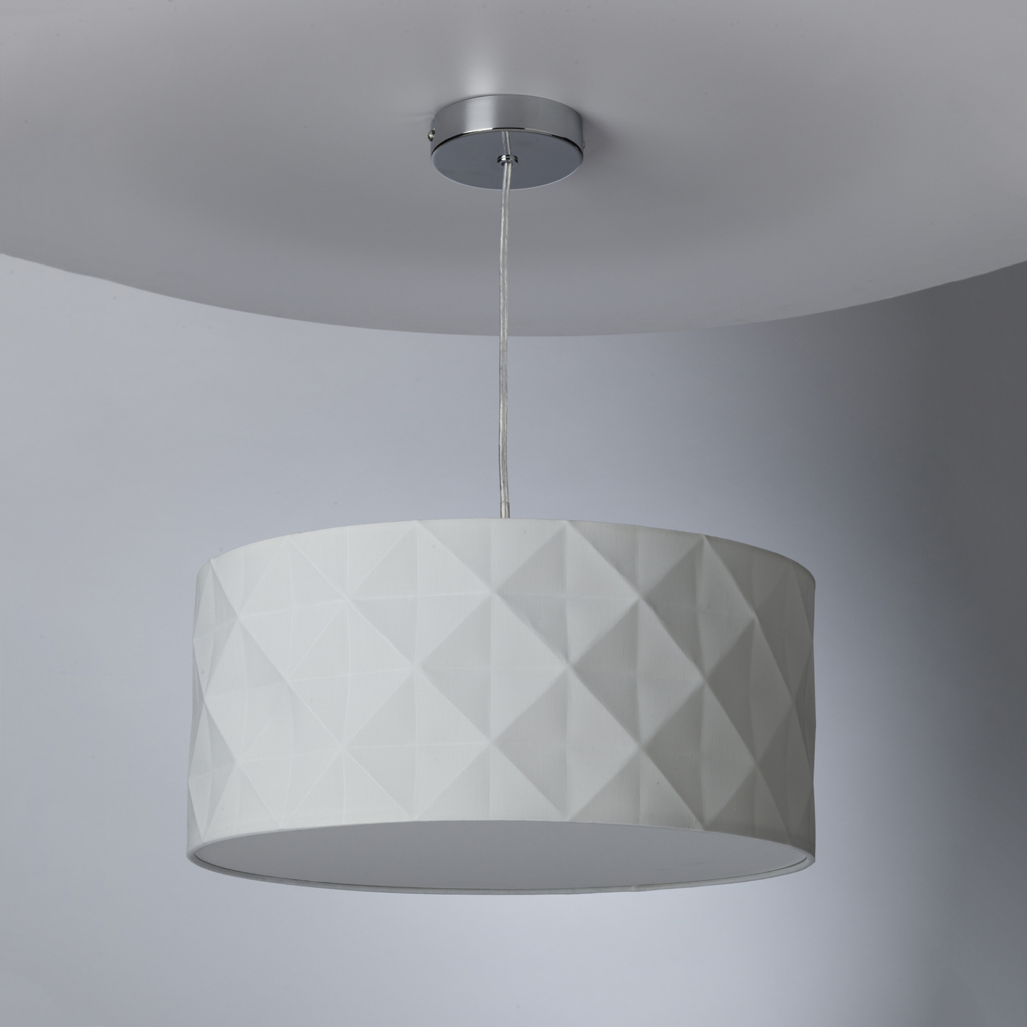 Aisha Easy Fit Pendant White