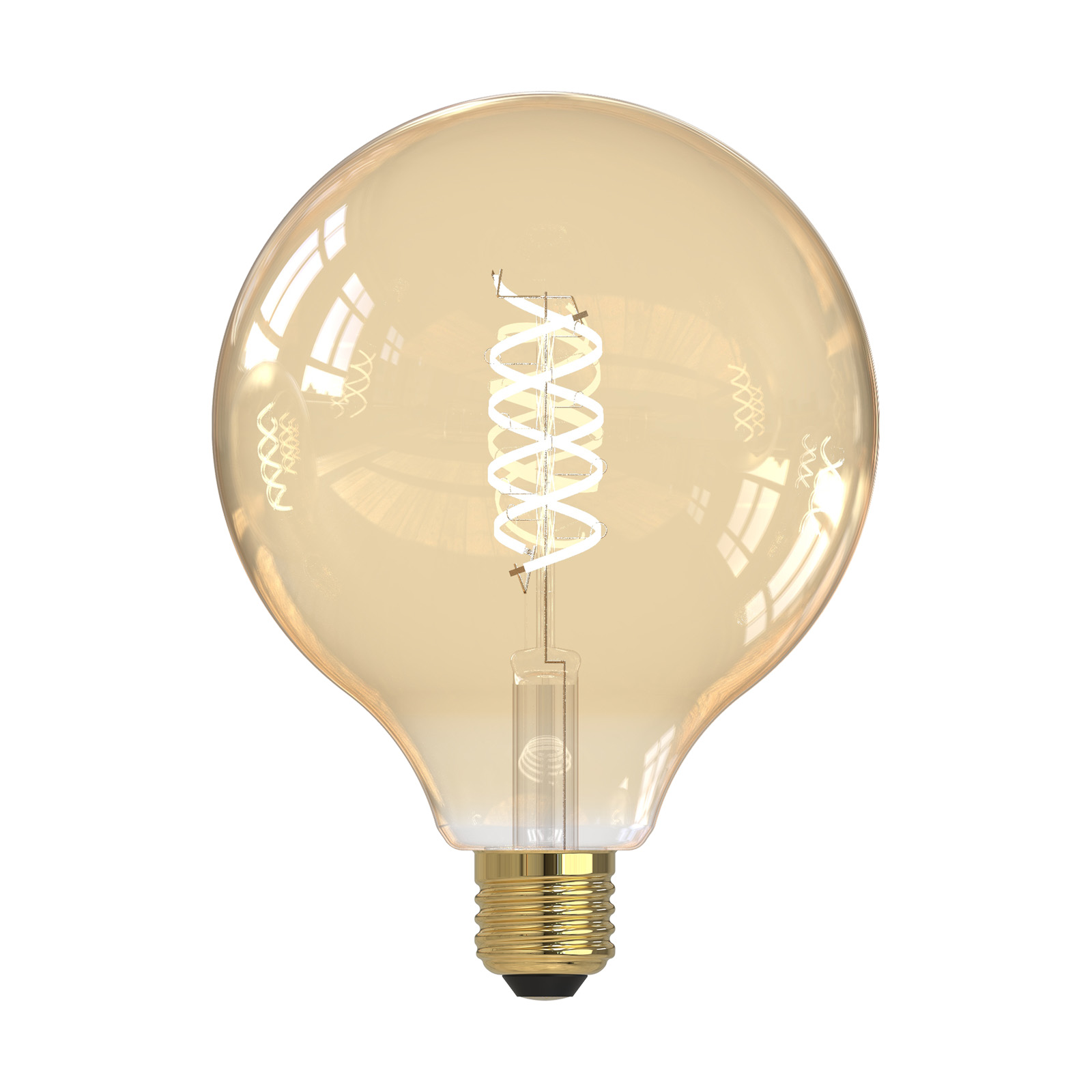 (Pack of 4) LED ES/E27 Globe Light Bulb (Lamp) 5.5w 470lm 2200k