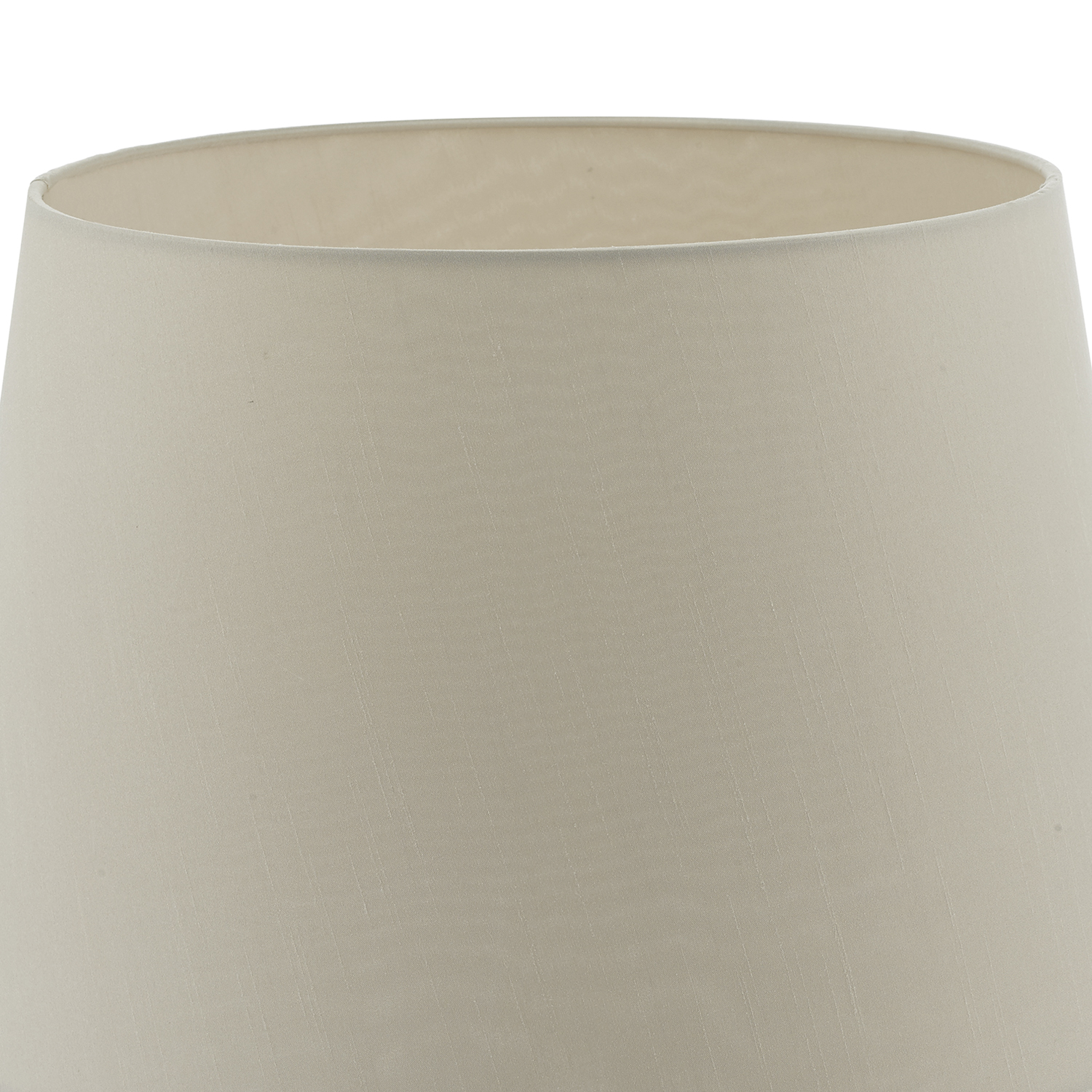 Cezanne Taupe Faux Silk Tapered Drum Shade 35cm