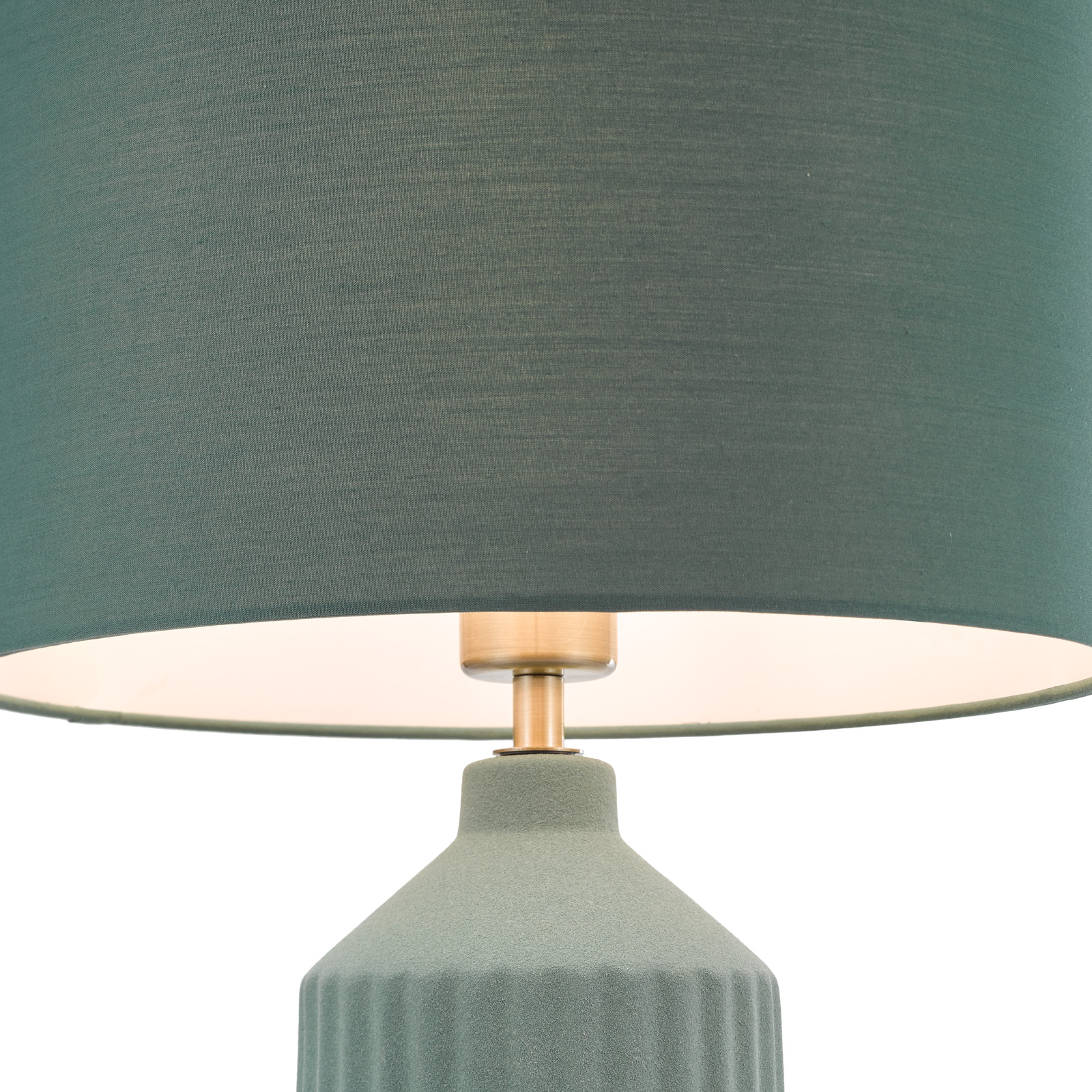 Chloris Large Table Lamp Green With Shade