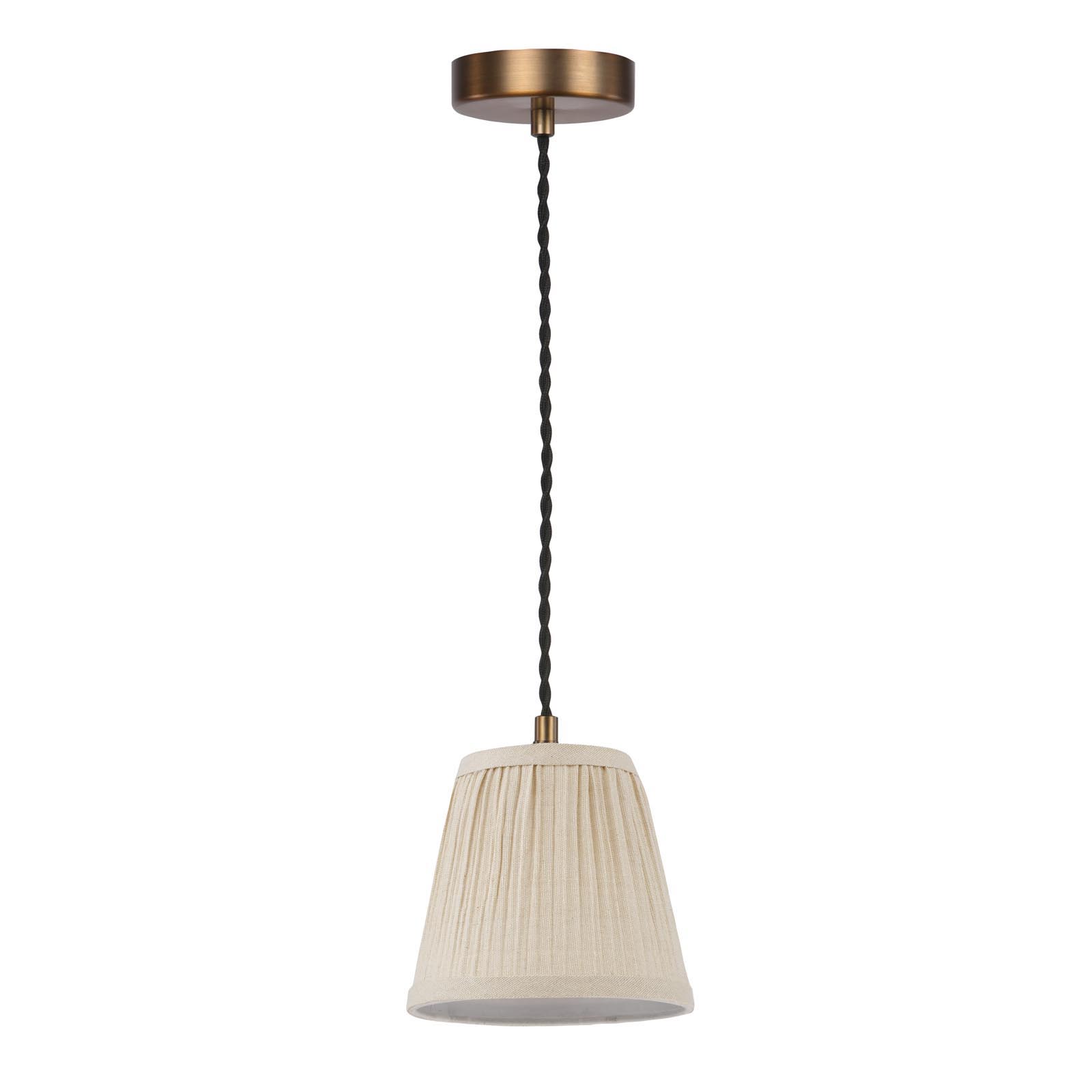 Didina Natural Linen Empire Shade 15cm (Top Gimble)