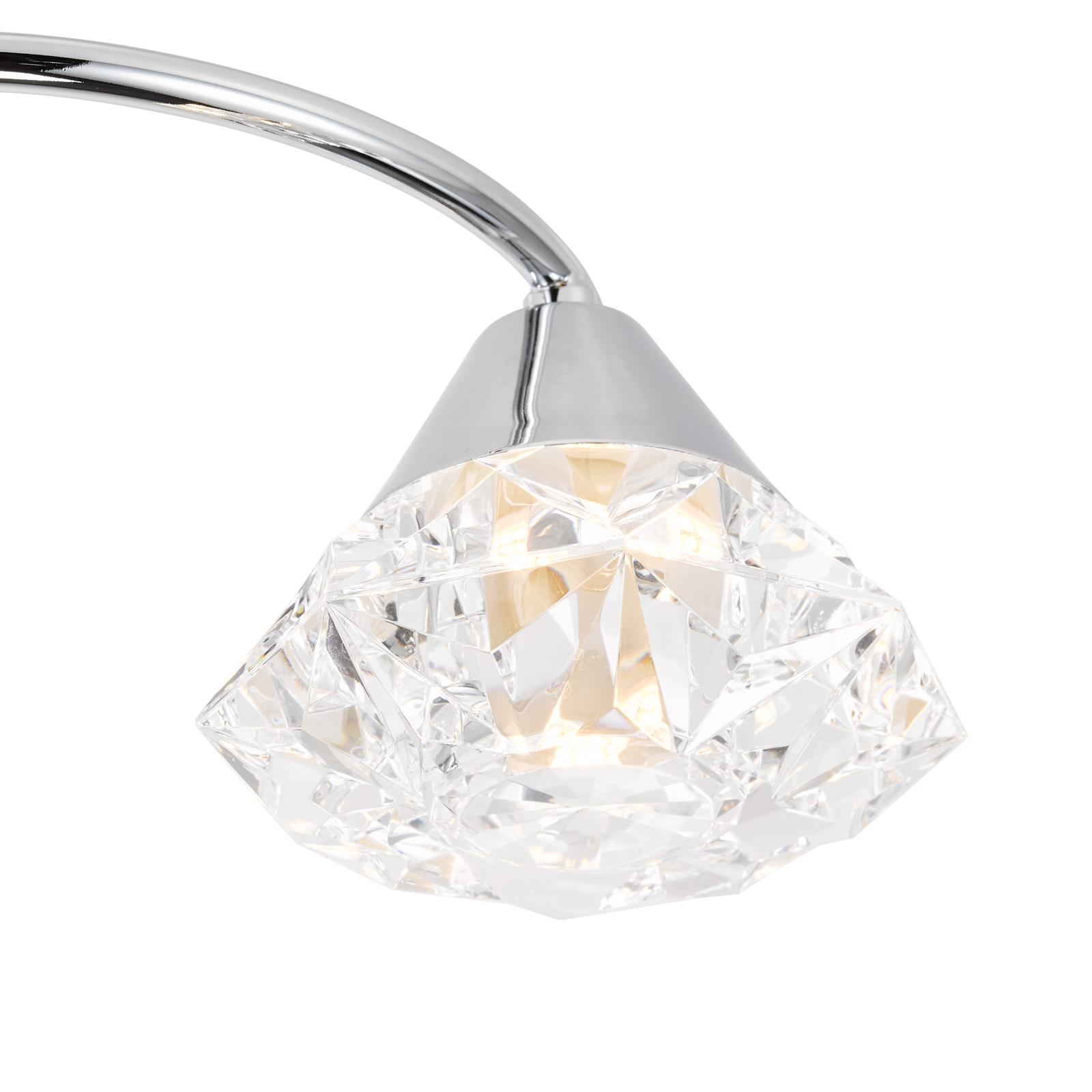 Dilys 3 Light Semi-Flush Polished Chrome