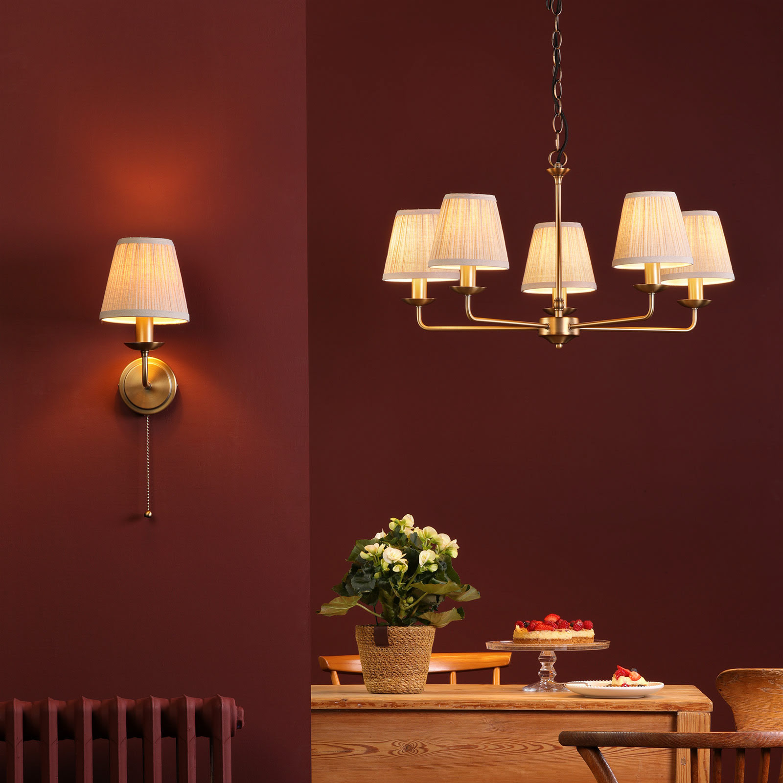 Favian Wall Light Matt Bronze Bracket Only