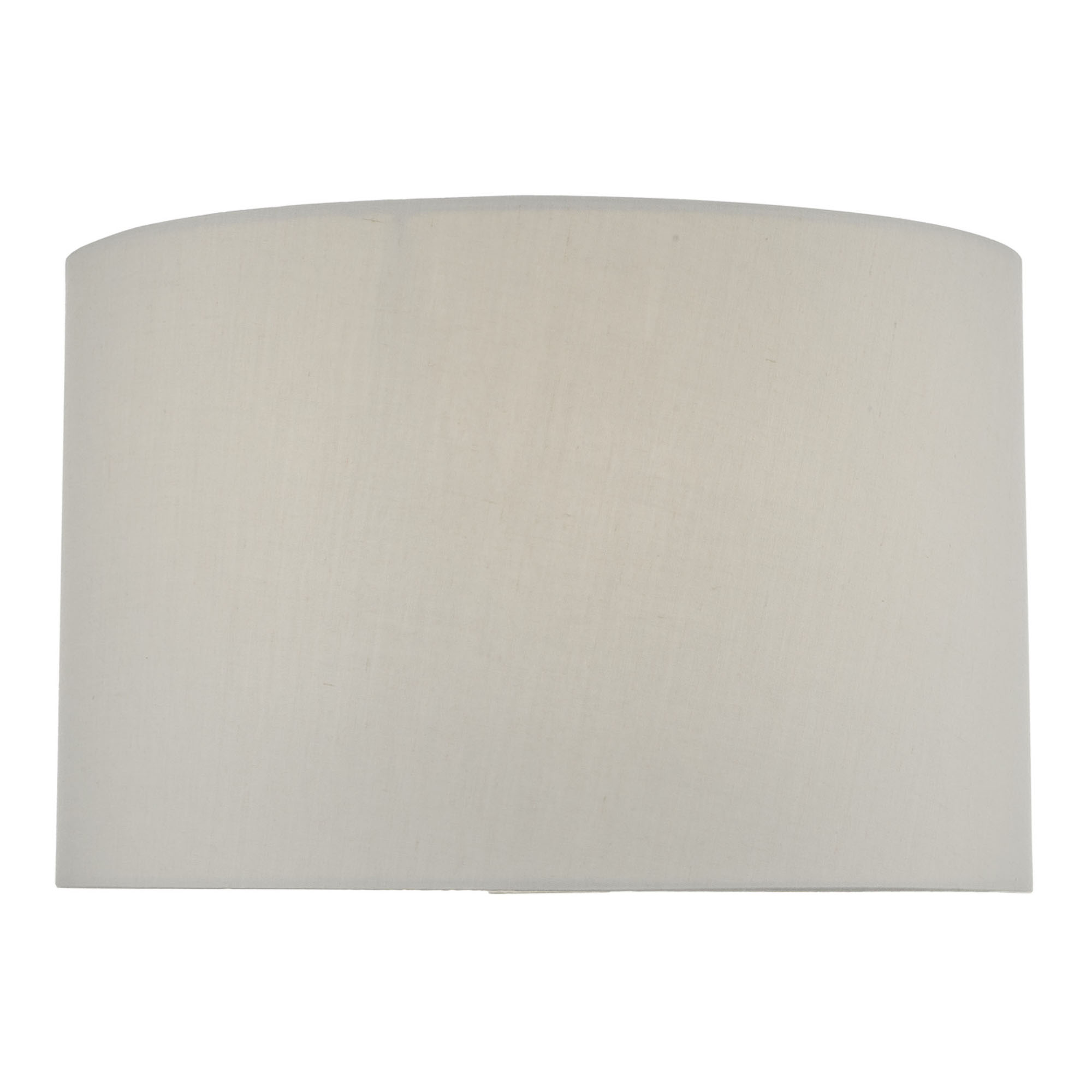 Funchal Grey Cotton Drum Shade 33cm