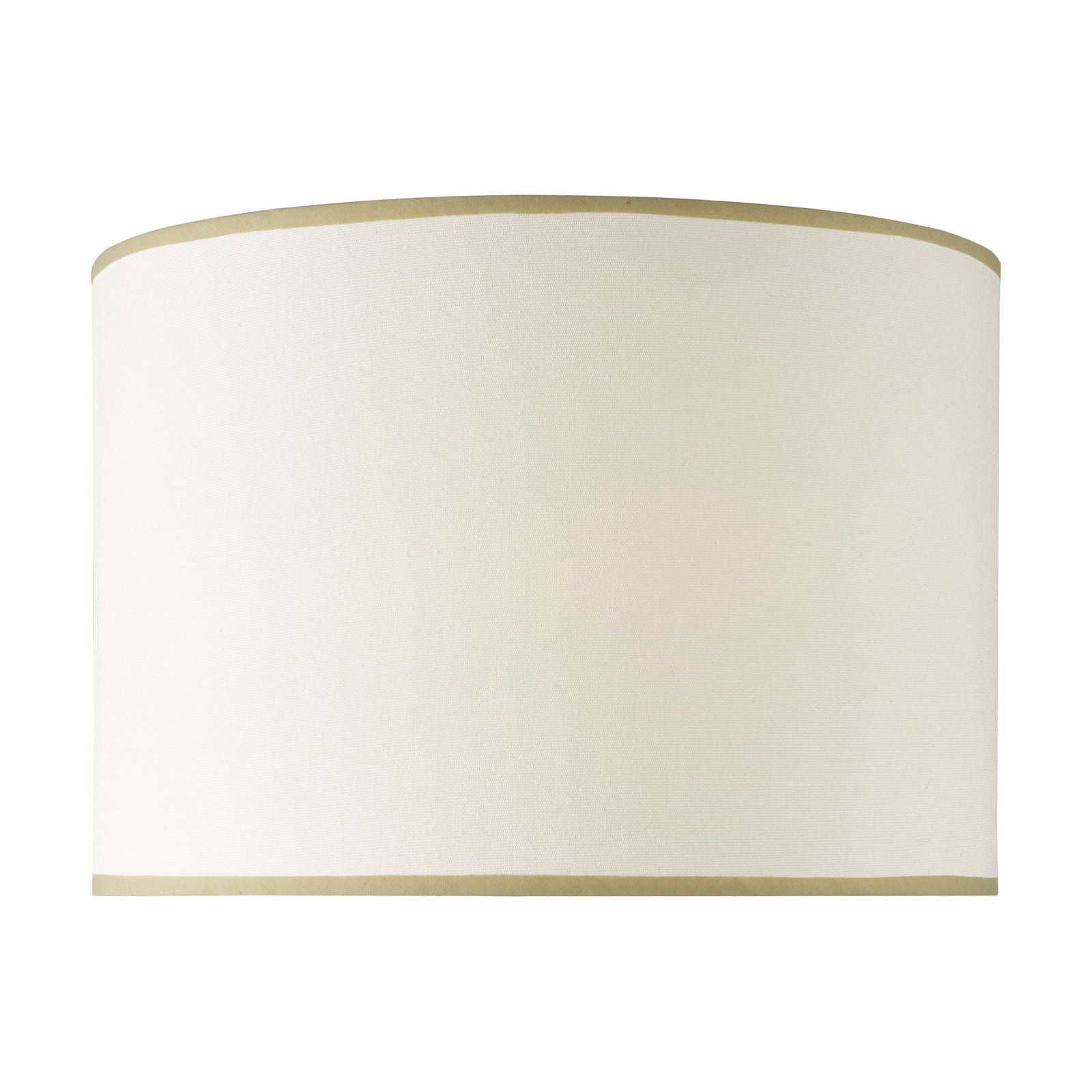 Idella White Linen Drum Shade 36cm