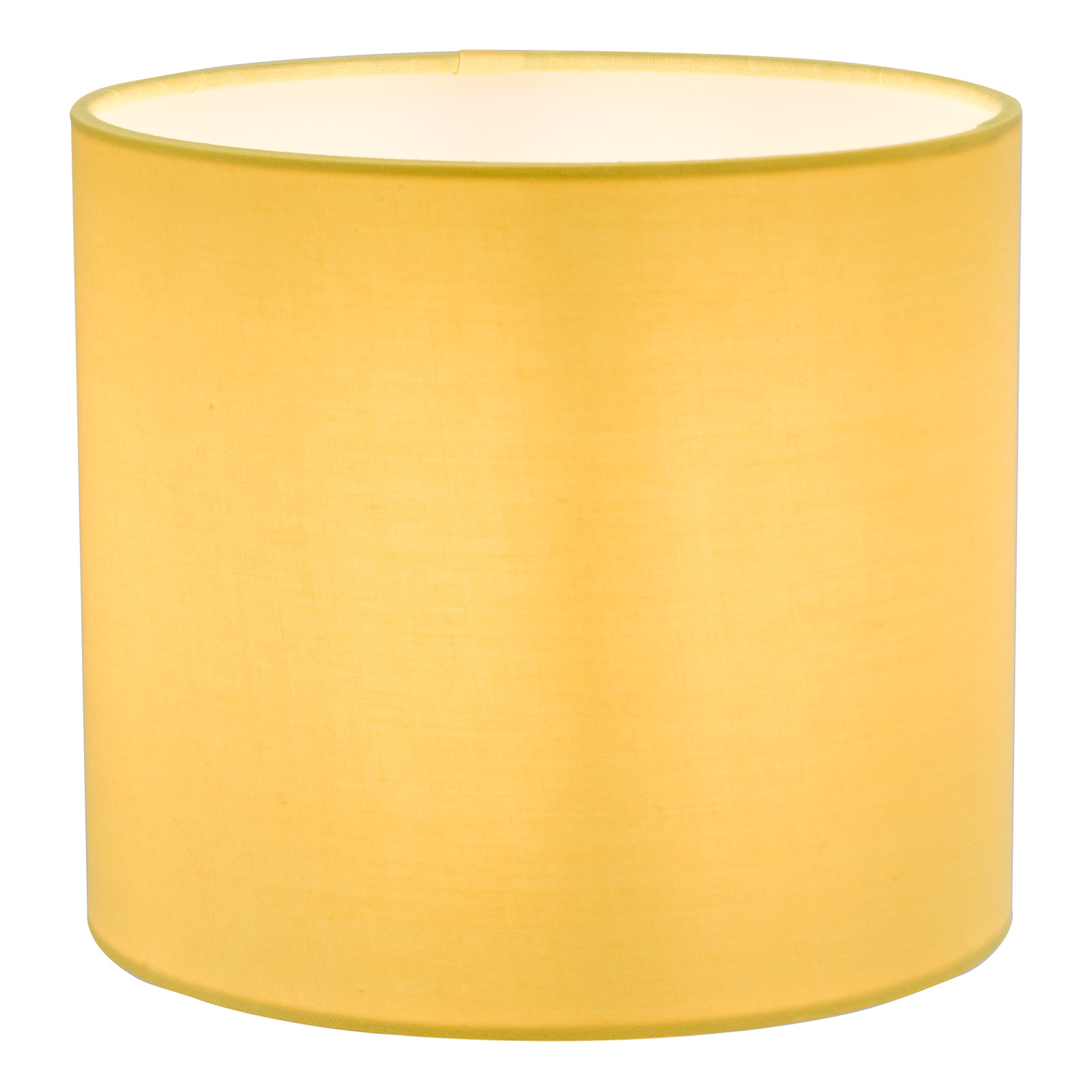 Ilona Yellow Cotton Drum Shade 18cm