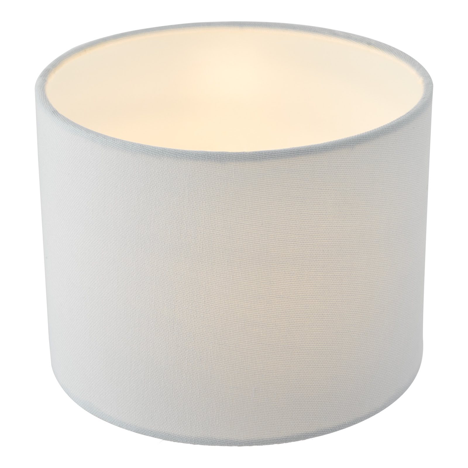 Inci Ivory Cotton Drum Shade 18cm