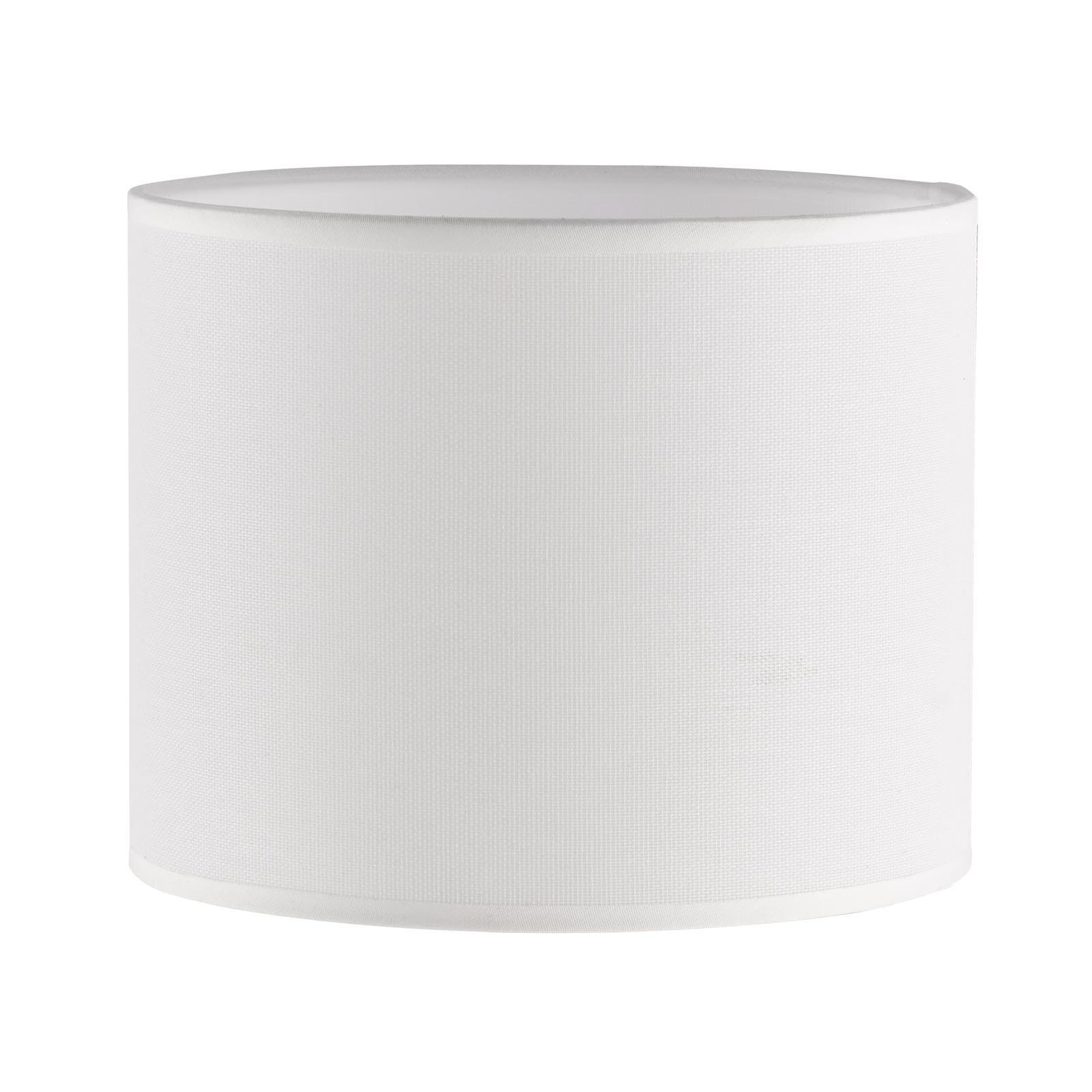 Itala Ivory Cotton Drum Shade 20cm