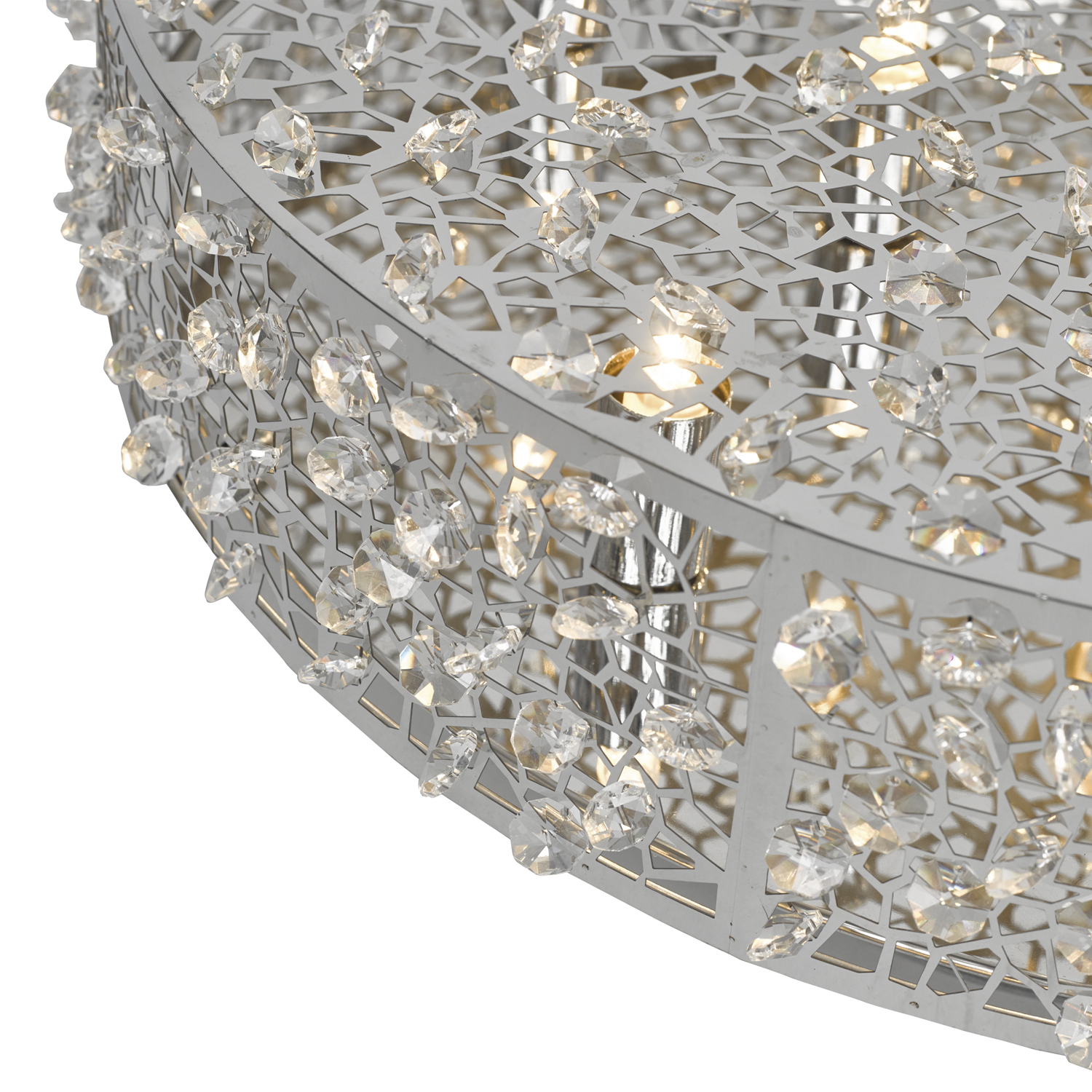 Kotaro 6lt Flush Polished Chrome & Crystal