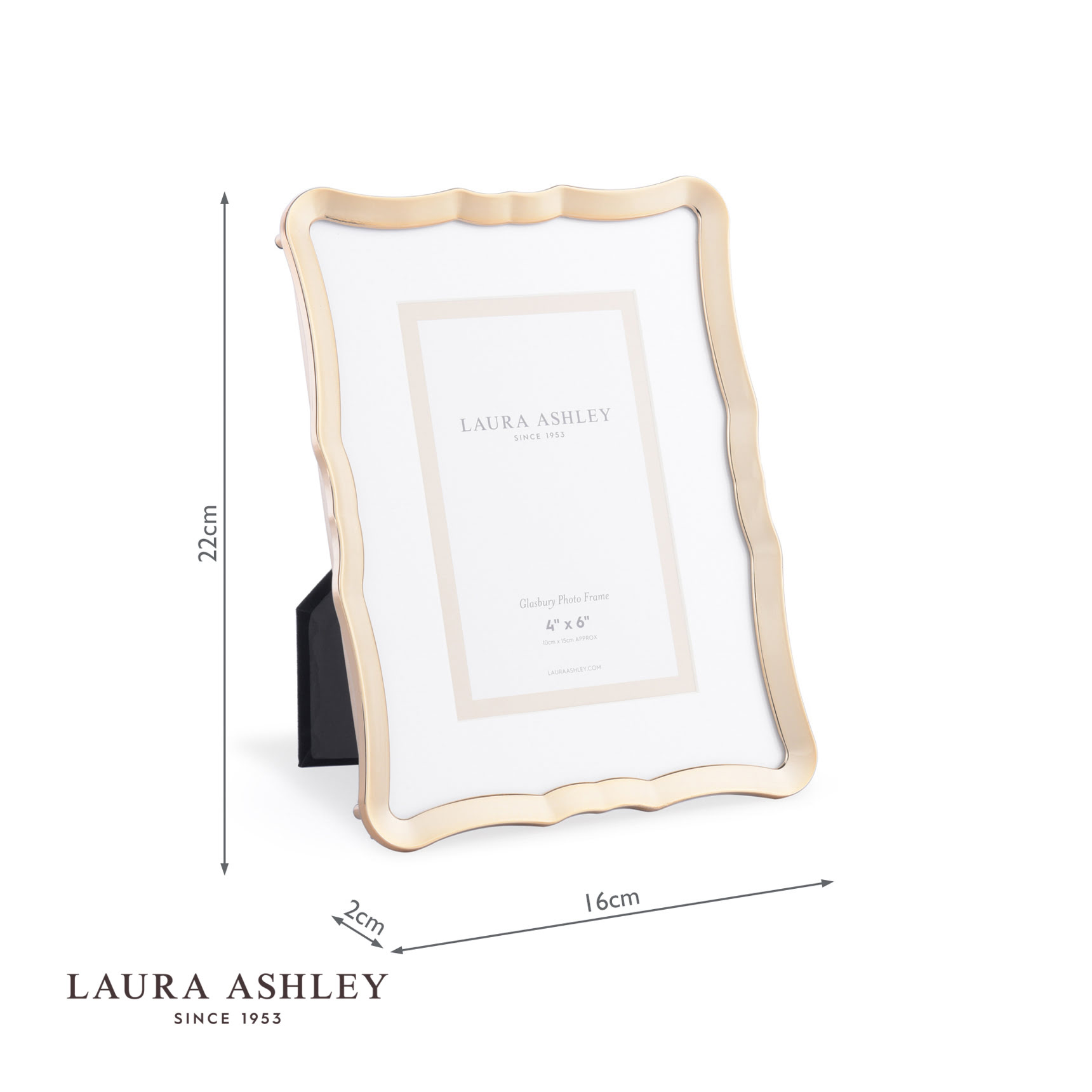 Glasbury Photo Frame Gold Effect 4