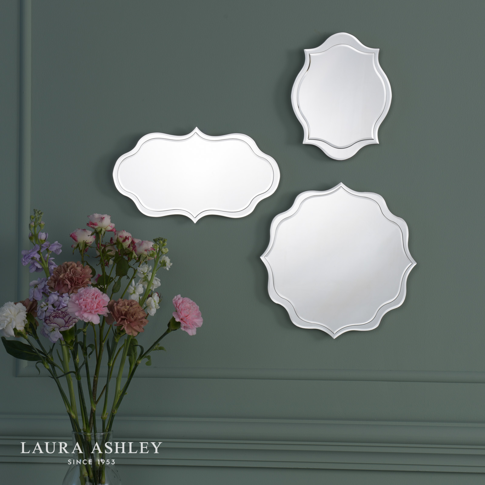 Laura Ashley Rochelle Assorted Mirrors (set of 3)