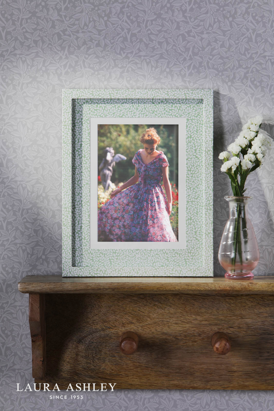 Laura Ashley Little Vines Photo Frame Green 5