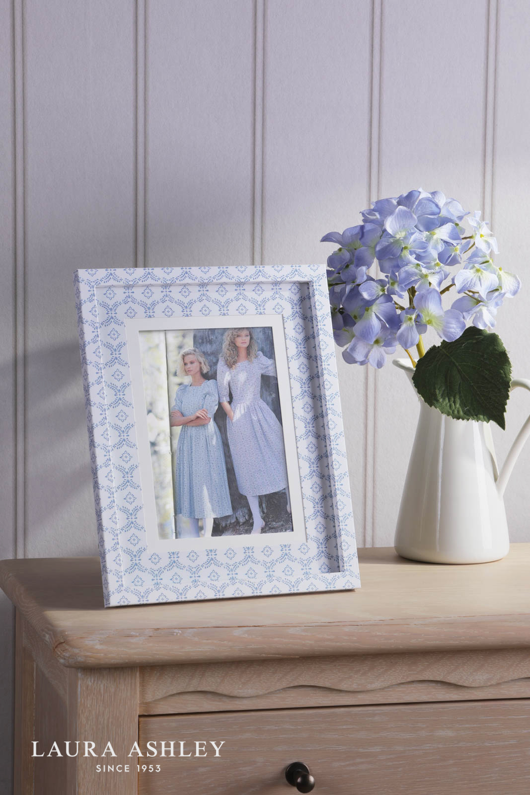 Laura Ashley Norton Photo Frame Blue 5