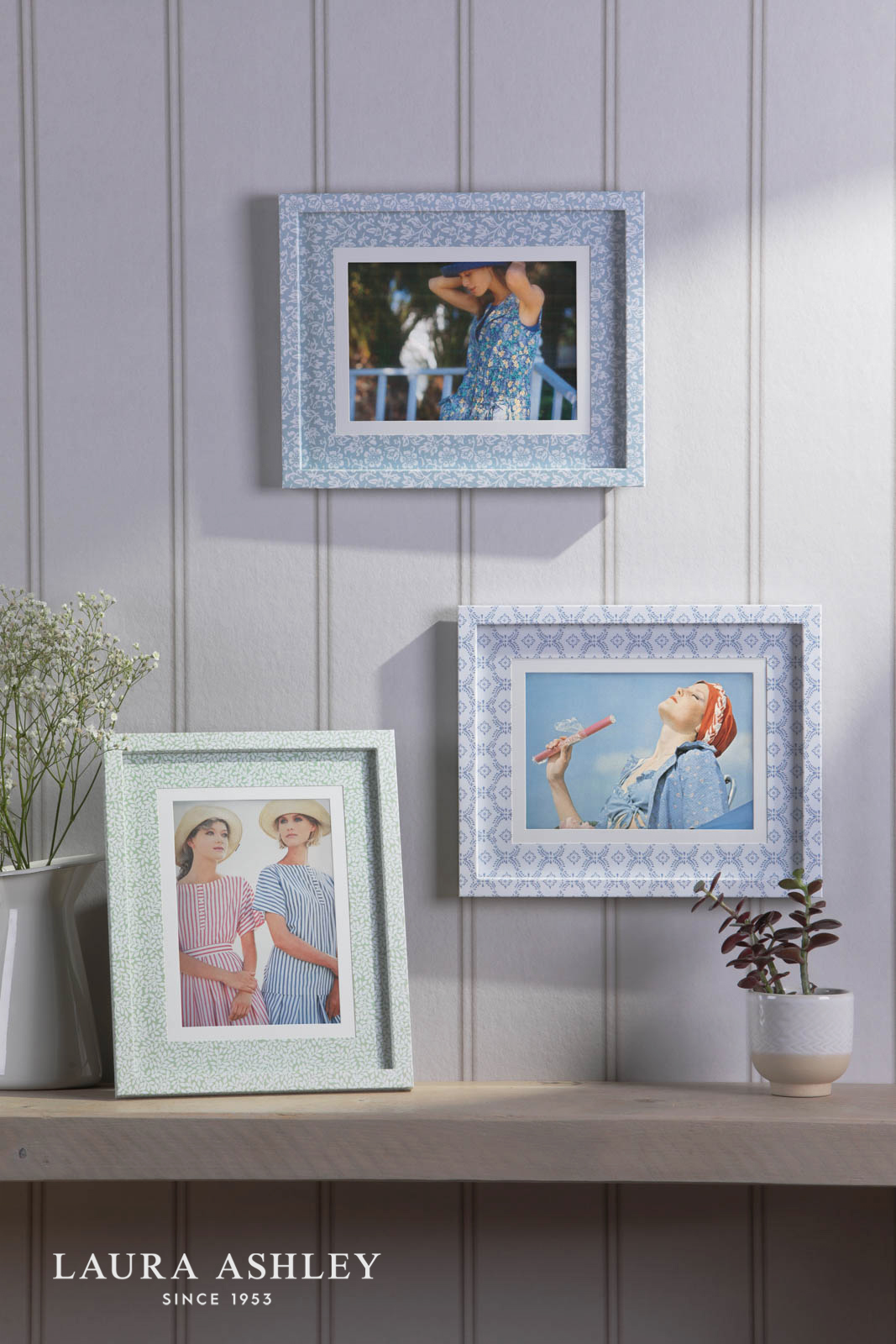 Laura Ashley Sweet Alyssum Photo Frame Blue 5