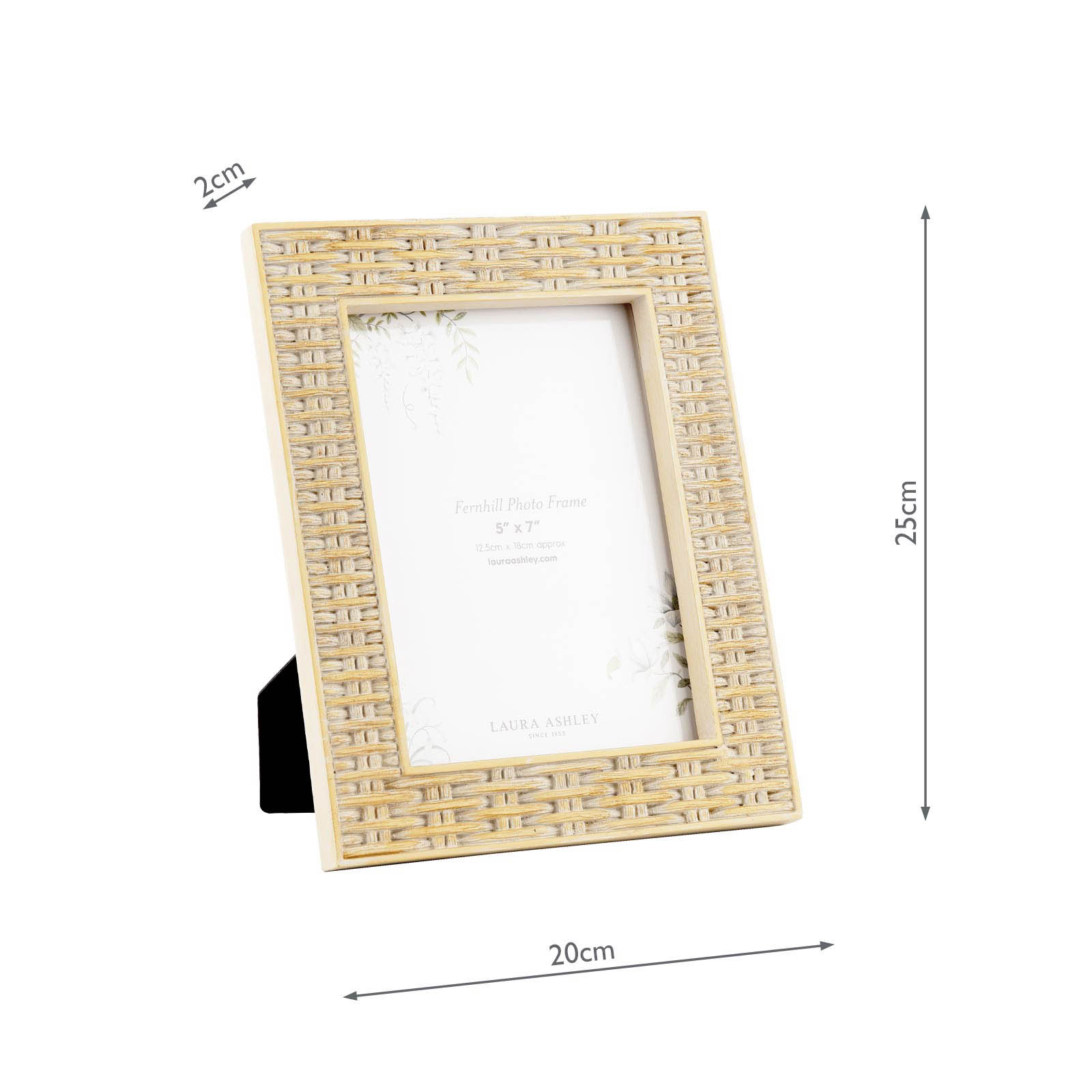 Laura Ashley Fernhill Photo Frame Matt Taupe 5