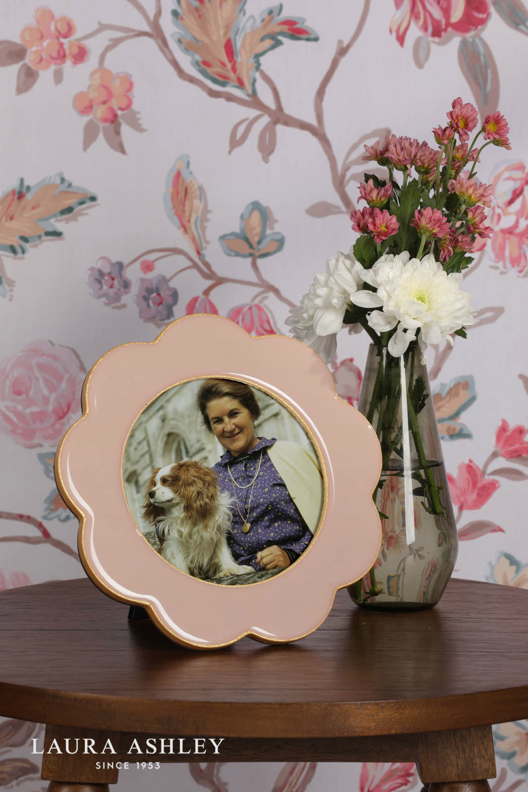 Laura Ashley Cordwell Photo Frame Pink 5