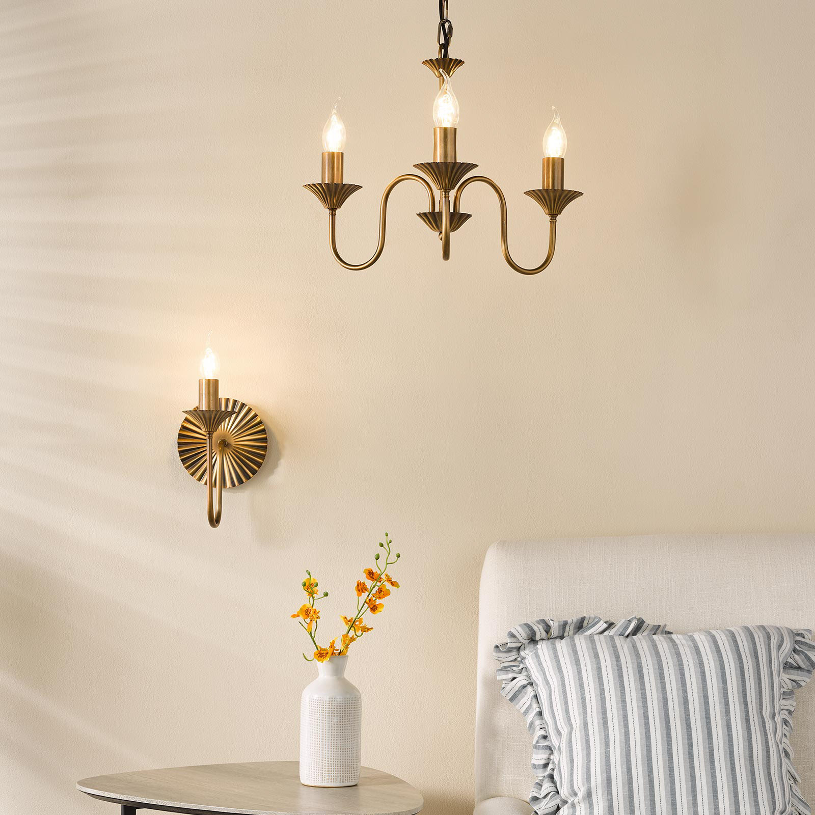 Lydian Wall Light Antique Bronze Bracket Only