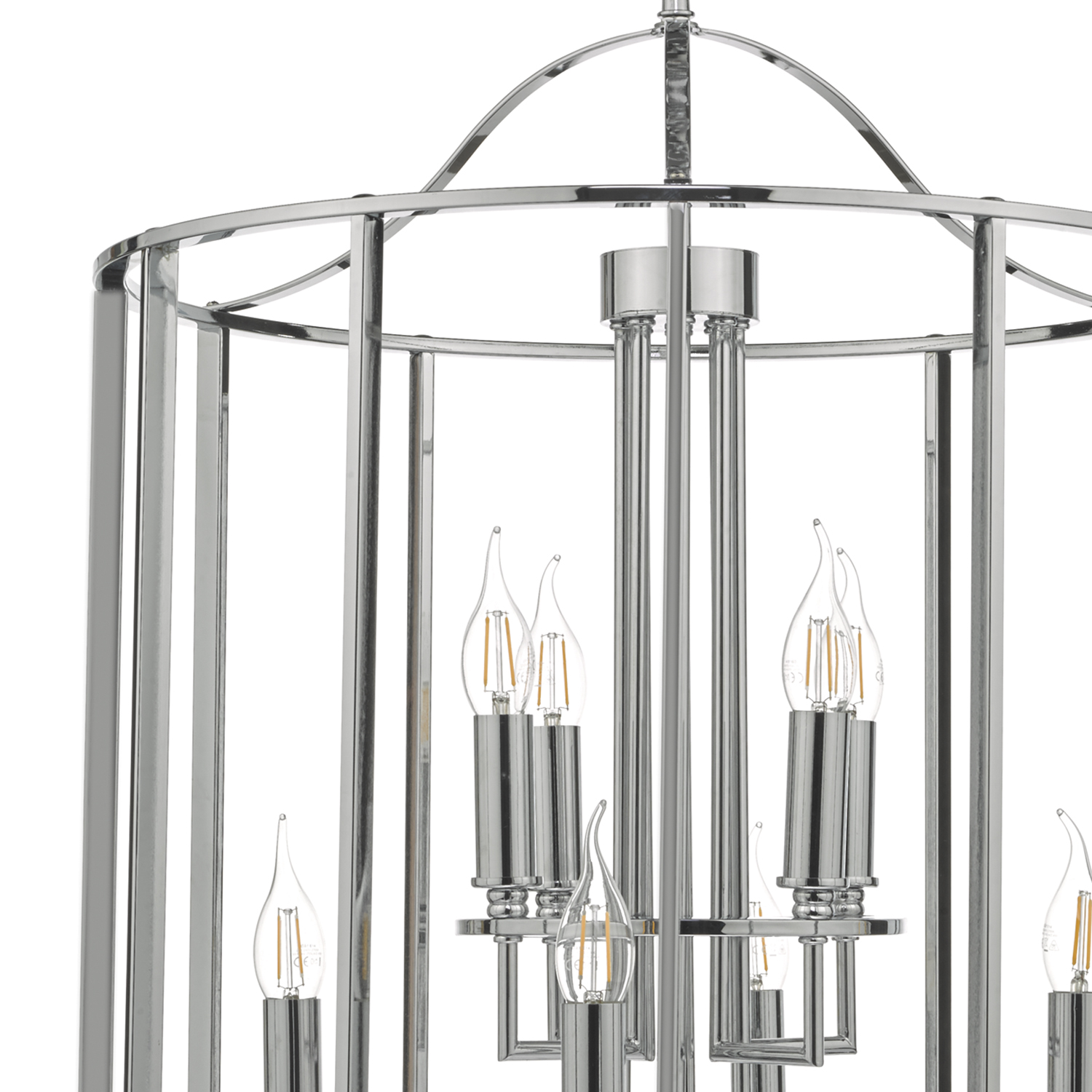 Myka 8lt Lantern Polished Chrome