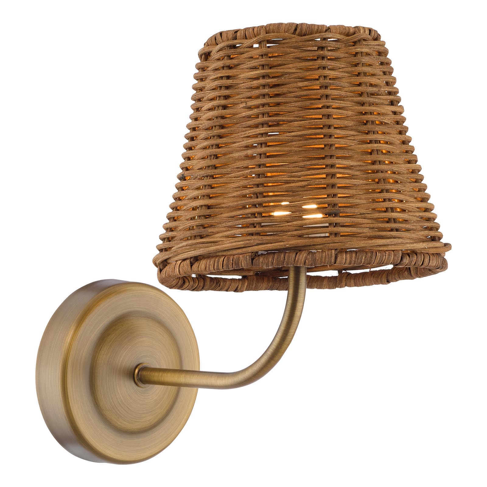Navarro Rechargeable Wall Light Antique Bronze Bracket Only LED