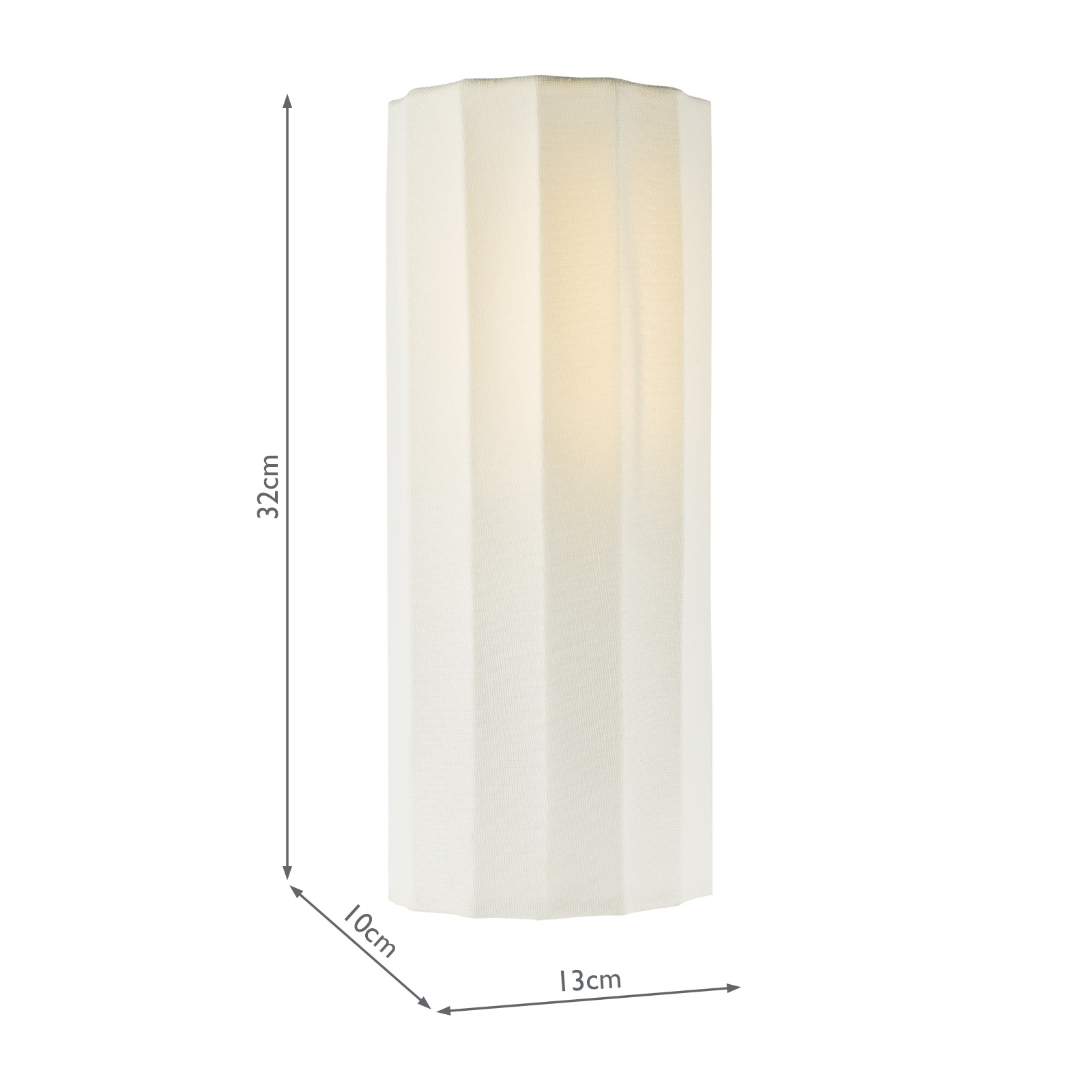 Noura Wall Light Ivory