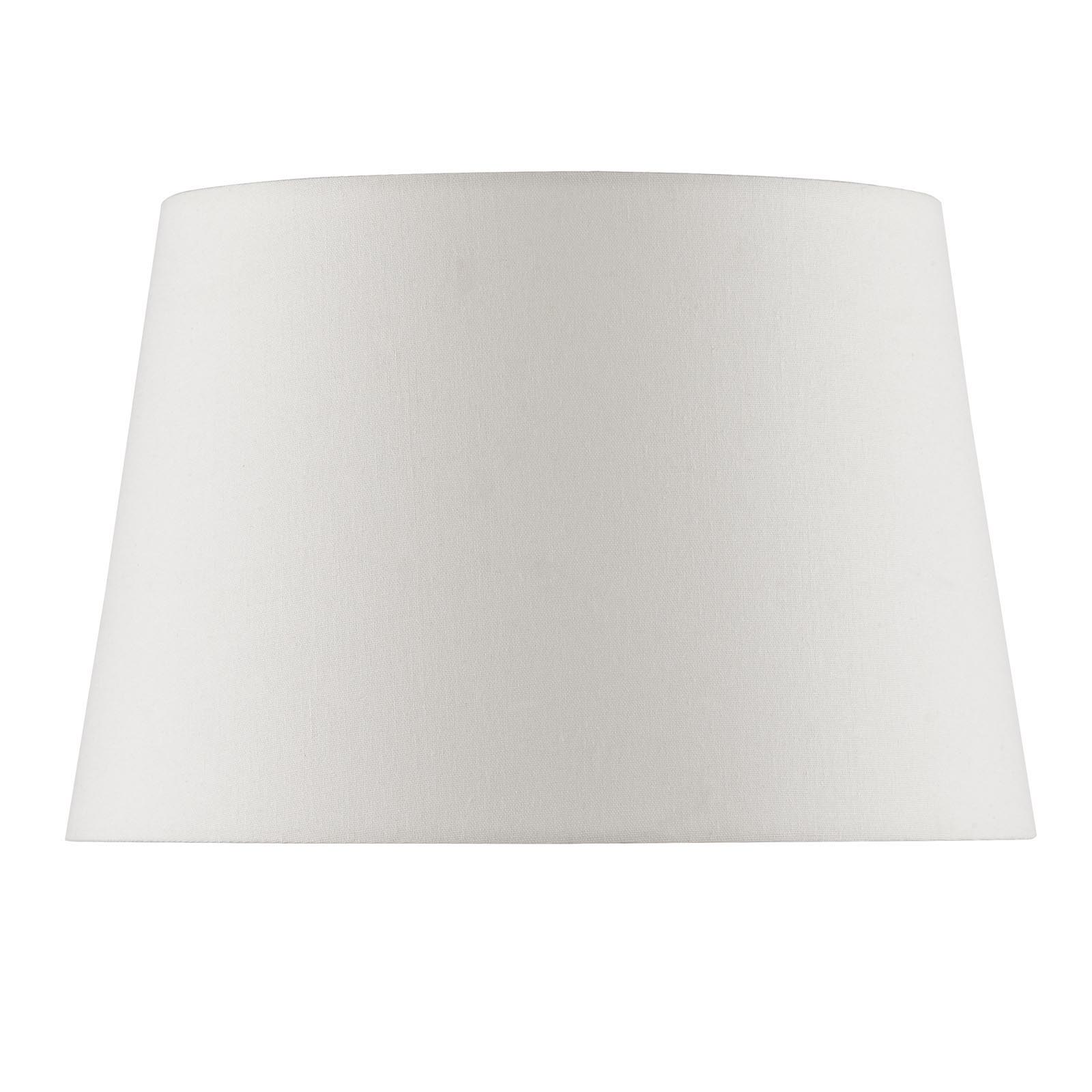 Omari Ivory Linen Tapered Drum Shade 35cm