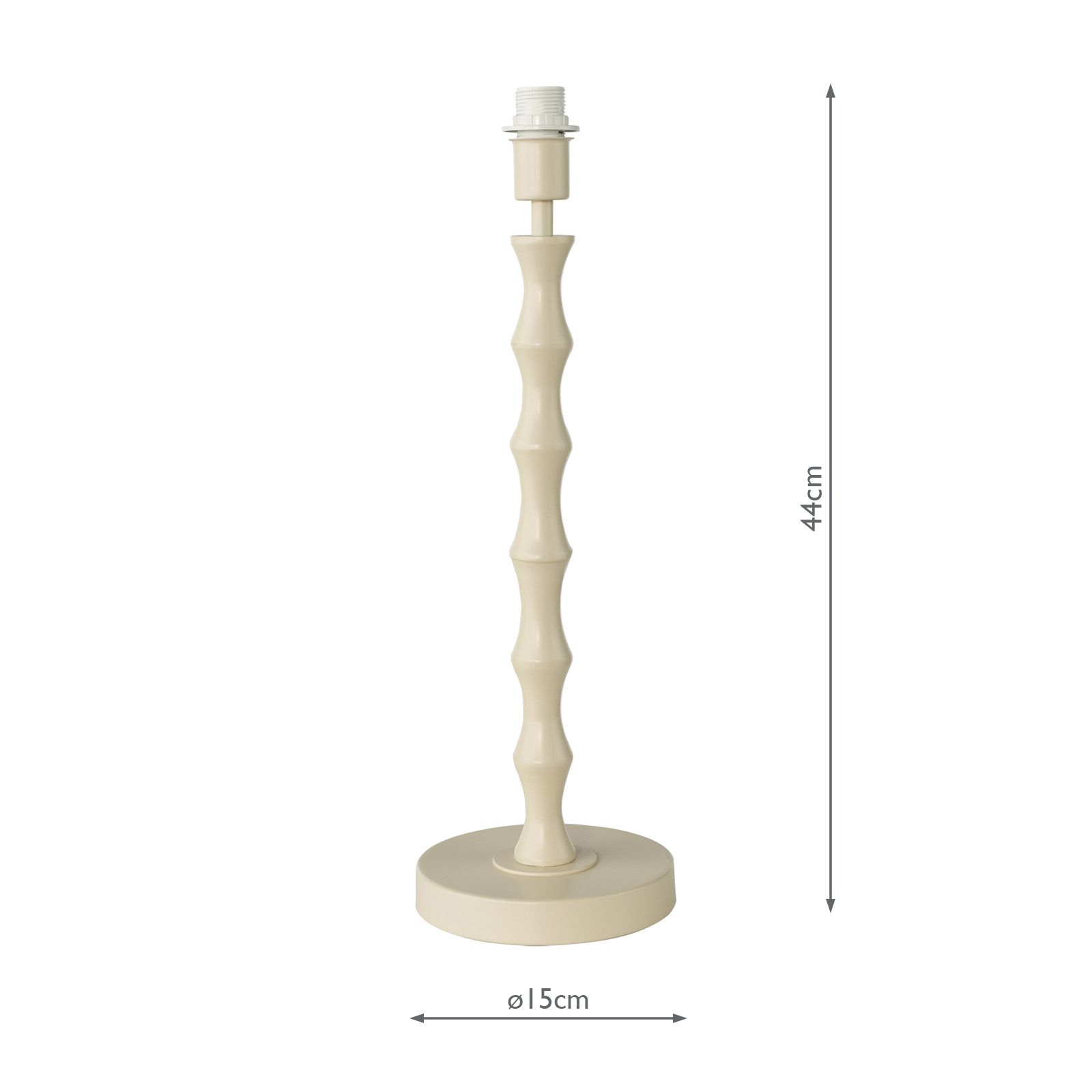 Siyanda Table Lamp Cream Base Only