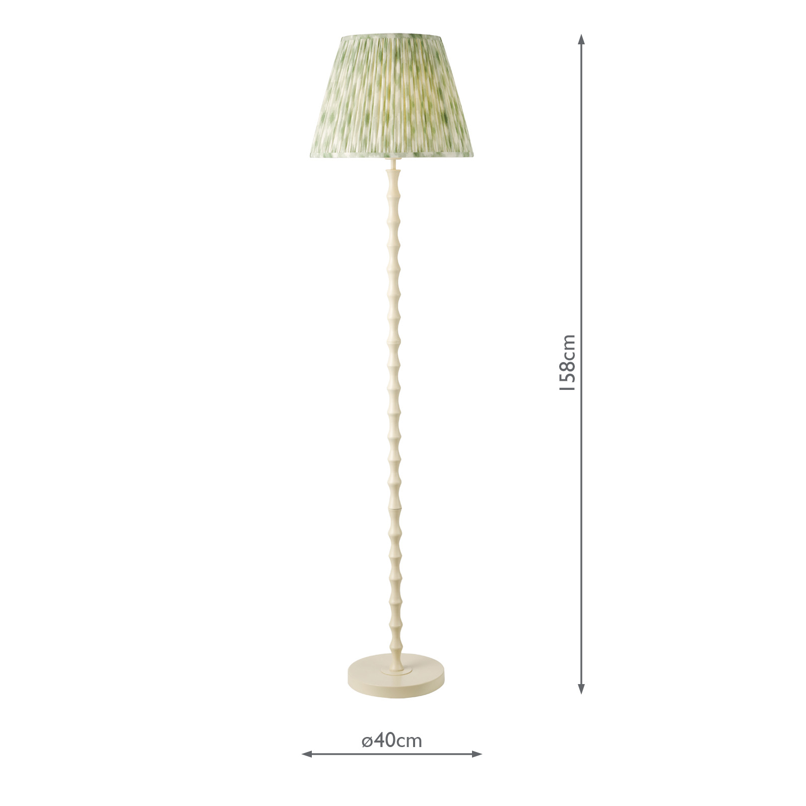 Siyanda Floor Lamp Cream With Shade