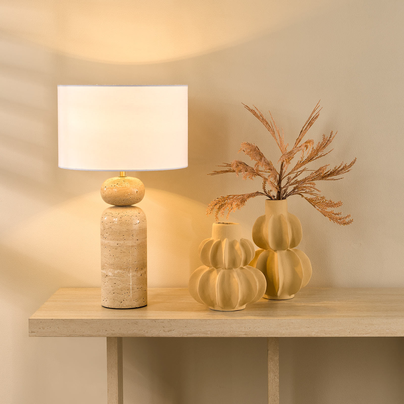 Soyala Table Lamp Brown Base Only