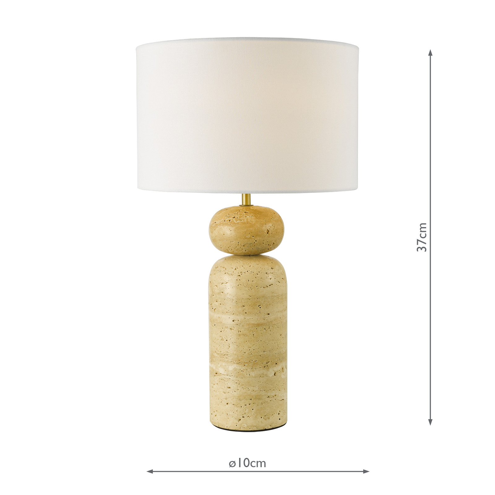 Soyala Table Lamp Brown Base Only