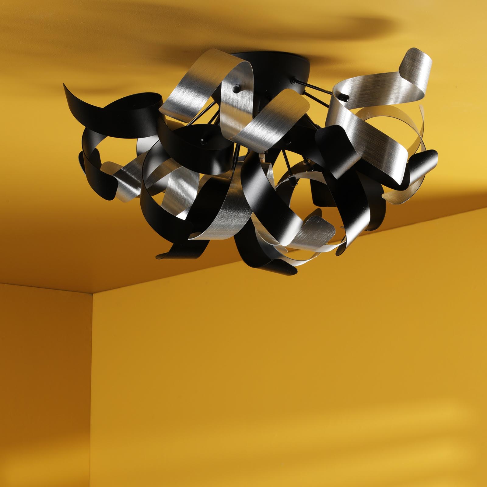 Swash 4 Light Flush Black - Fitting Only