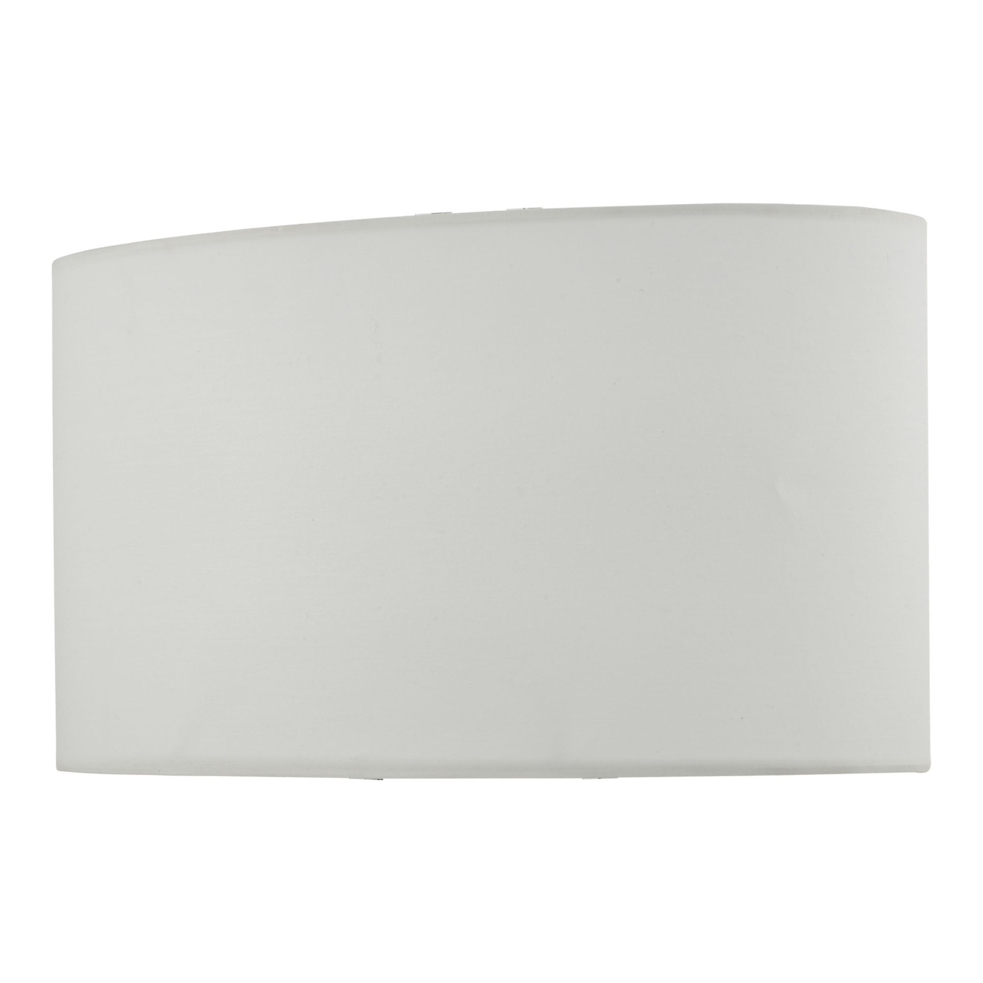Utara Ivory Faux Silk Oval Shade 34cm