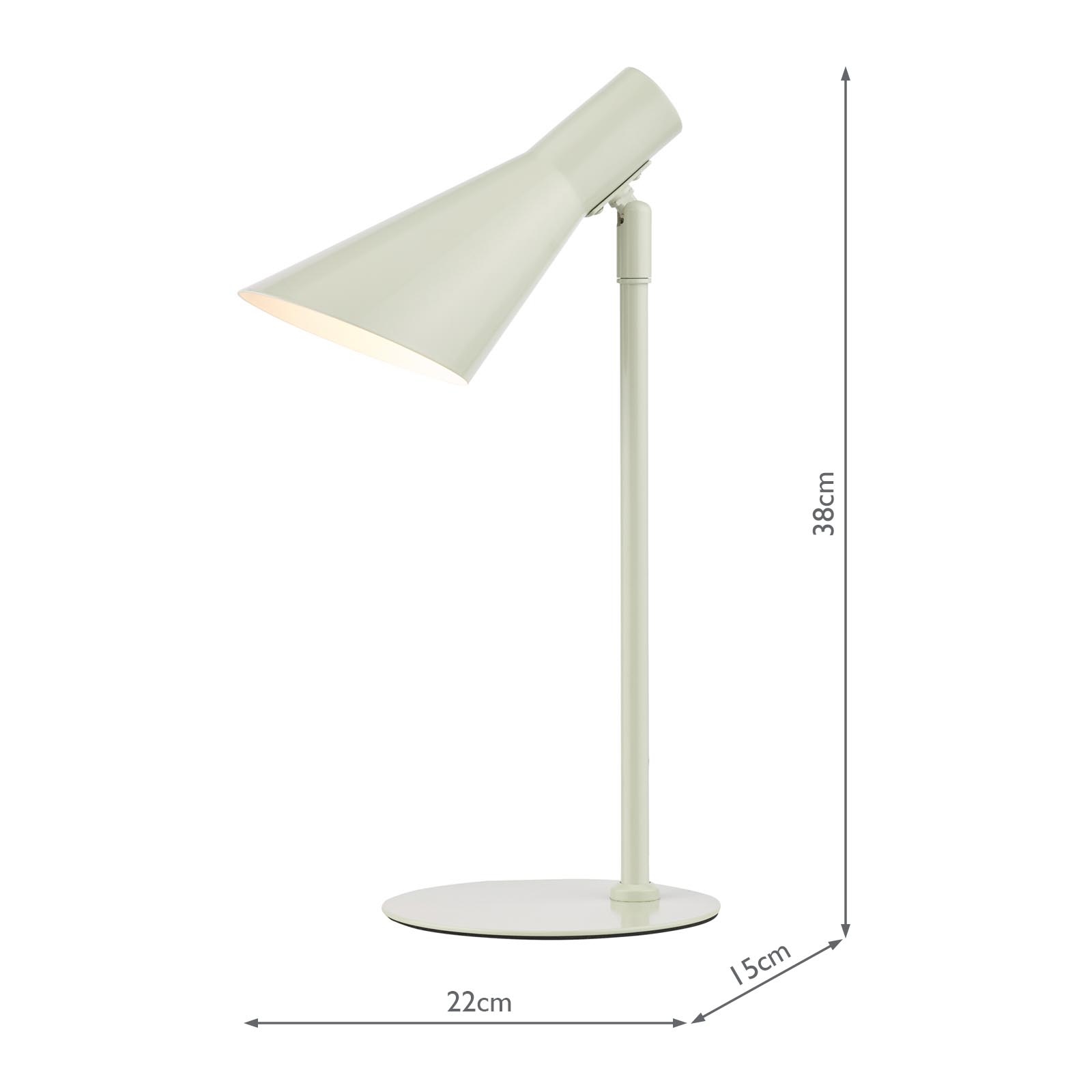 Zahira Task Lamp Matt Green