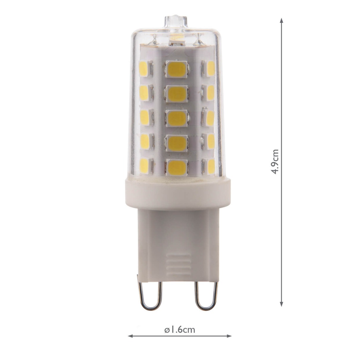 (Pack of 10) LED G9 G9 Light Bulb (Lamp) 3.5w 350lm 4000k