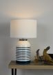Zabe Ivory Linen Drum Shade 30cm