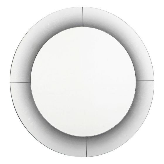 Ragusa Round Black Fade Mirror 90cm