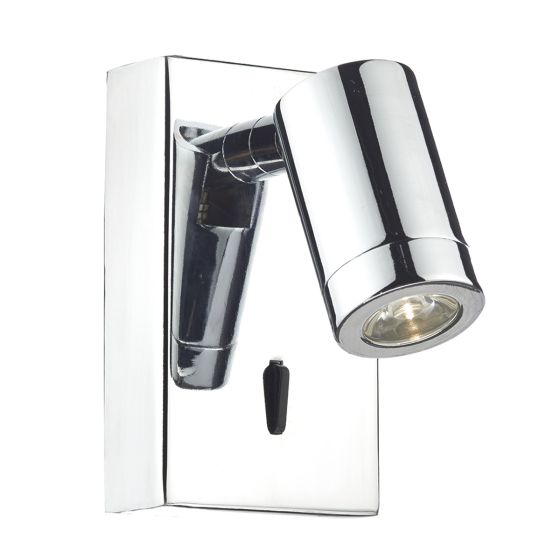 Anvil Wall Bracket Polished Chrome LED