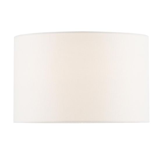 Bayonne Ivory Linen Drum Shade 25cm