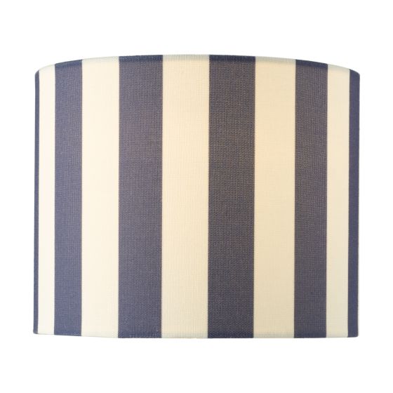 Cicada Blue Linen Drum Shade 20cm