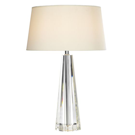 Cyprus Table Lamp Crystal With Shade