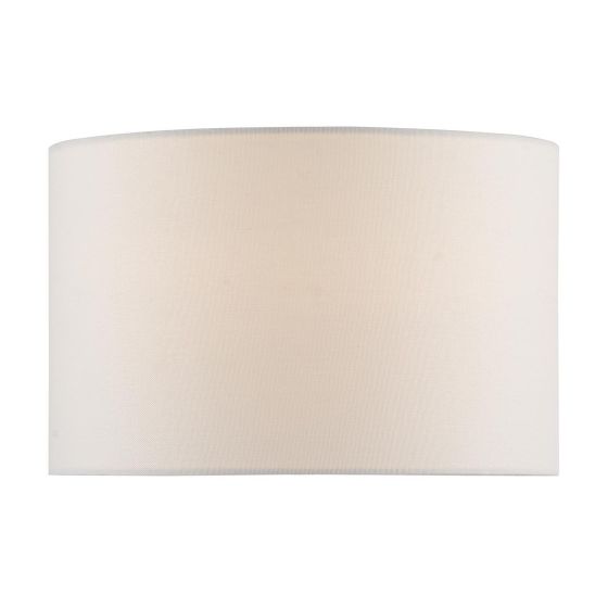 Ennio Ivory Linen Drum Shade 30cm