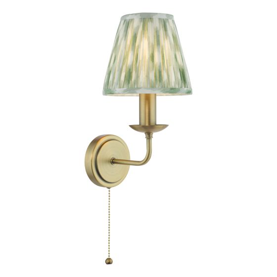 Favian Wall Light Matt Bronze With Shade