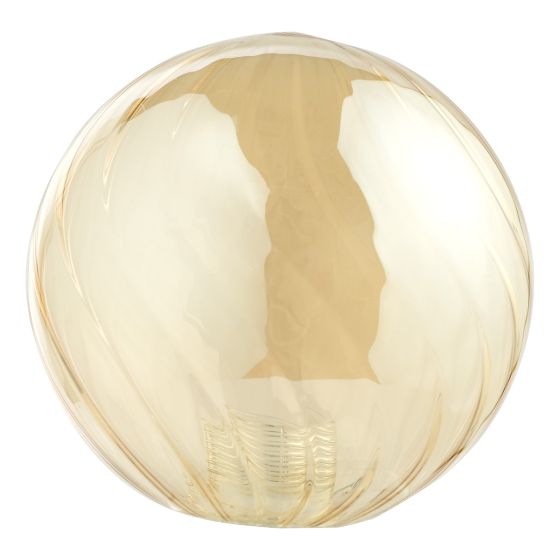 Mix & Match Twisted Sttyle Amber Glass G9 10cm