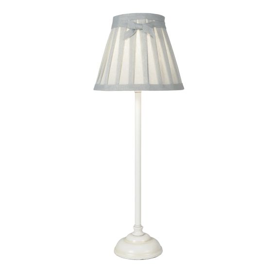 Grace Table Lamp Antique White With Shade