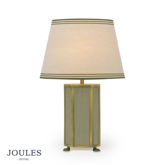 Joules Helmingham Table Lamp Matt Antique Brass With Shade