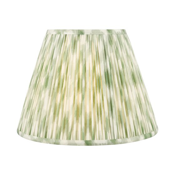 Ikat Green Cotton Empire Shade 35cm