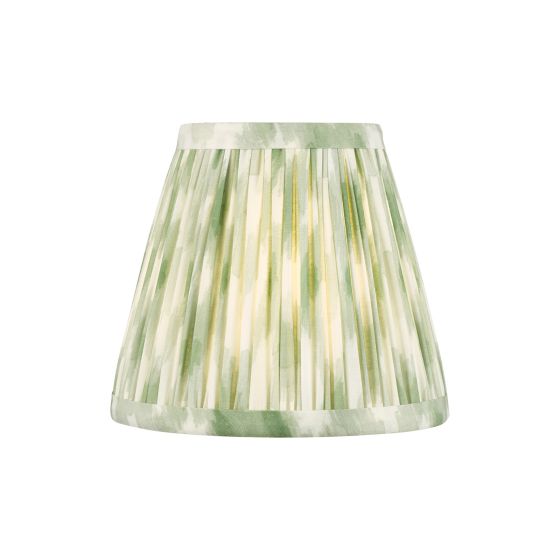 Ikat Green Cotton Empire Shade 15cm
