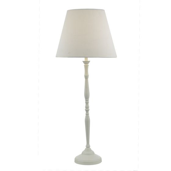 Joanna Table Lamp White With Shade
